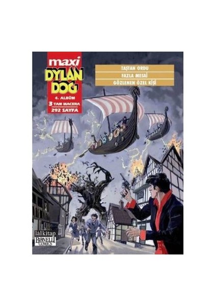 Dylan Dog Maxi Albüm 4-Andrea Cavaletto