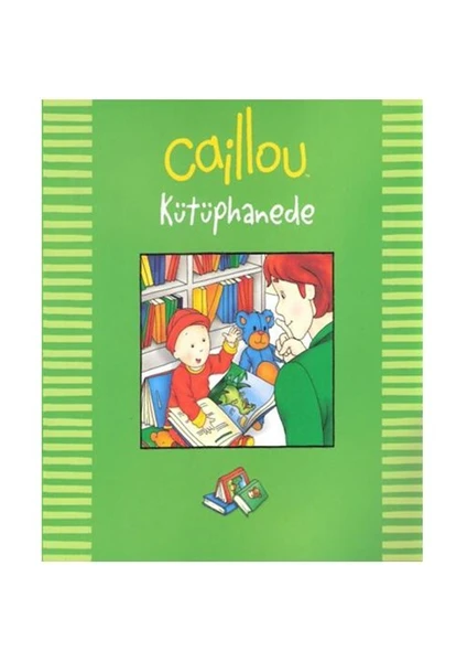 Caillou - Kütüphanede