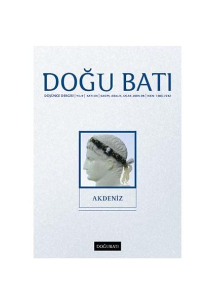 Doğu Batı Dergisi Sayı:34 Akdeniz