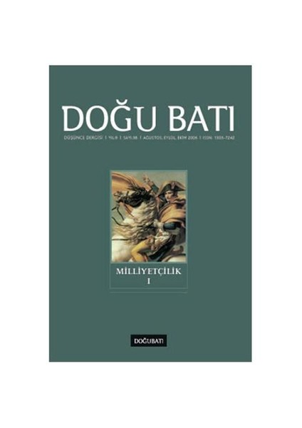 Doğu Batı Dergisi Sayı:38 Milliyetçilik-1