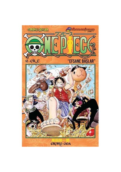 One Piece 12. Cilt Türkçe Çizgi Roman-Eiichiro Oda