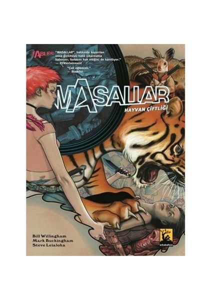 Masallar Cilt 2 Hayvan Çiftliği Türkçe Çizgi Roman - Bill Willingham
