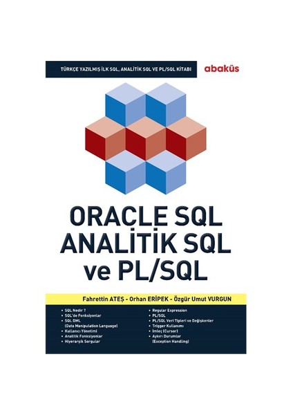 Oracle Sql, Analitik Sql Ve Plsql - Özgür Umut Vurgun