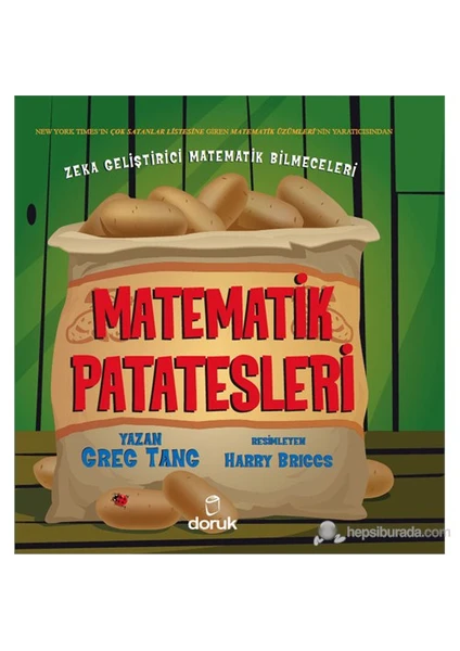 Matematik Patatesleri (Zeka Geliştirici Metamatik Bilmeceleri)- Greg Tang