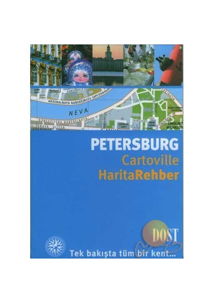 Petersburg Cartovılle Harita Rehber - İrina Outkina
