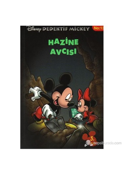 Disney Dedektif Mickey 13 Hazine Avcısı-Beatrice Nicodème