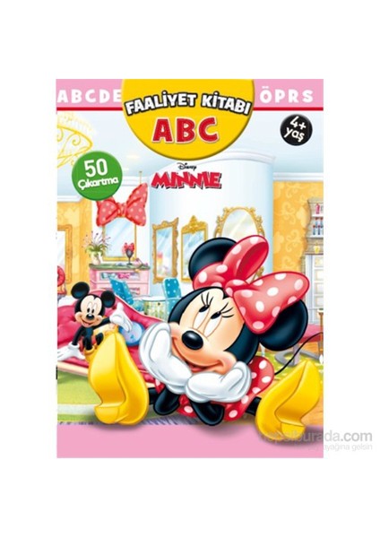 Minnie Abc - Çıkartmalı Faaliyet Kitabı