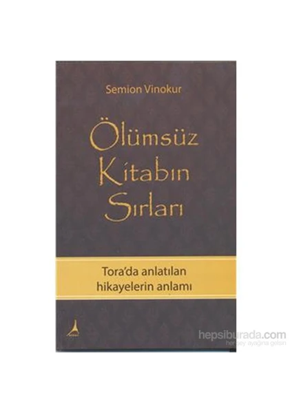 Ölümsüz Kitabın Sırları-Semion Vinokur