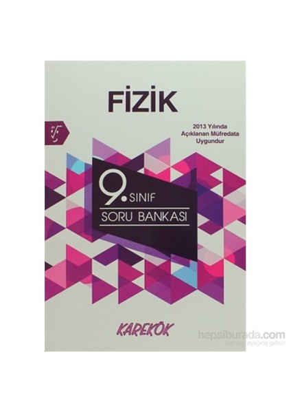 9. Sınıf Fizik Soru Bankası