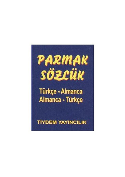 Parmak Sözlük (Türkçe-Almanca/Almanca-Türkçe)