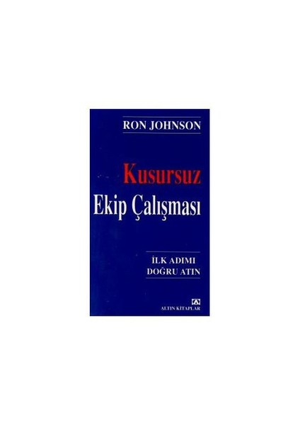 Kusursuz Ekip Çalışması (Ozsp)-Ron Johnson