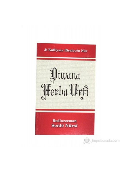 Kürtçe Divan-ı Harbi Örfi Risalesi (Çanta Boy)