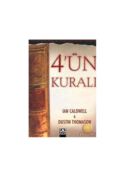 4'ün Kuralı ( The Rule Of Four )