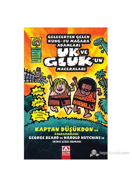 Gelecekten Gelen Kung-Fu Mağara Adamları Uk ve Gluk’un Maceraları - Dav Pilkey