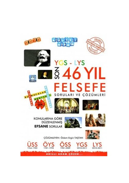 Akıllı Adam Ygs - Lys Son 46 Yıl Felsefe Soruları Ve Çözümleri
