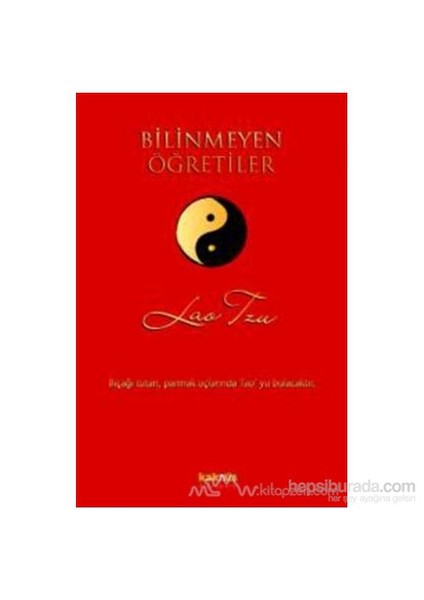 Bilinmeyen Öğretiler-Lao Tzu