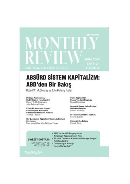 Monthly Review 24. Sayı Ekim 2010