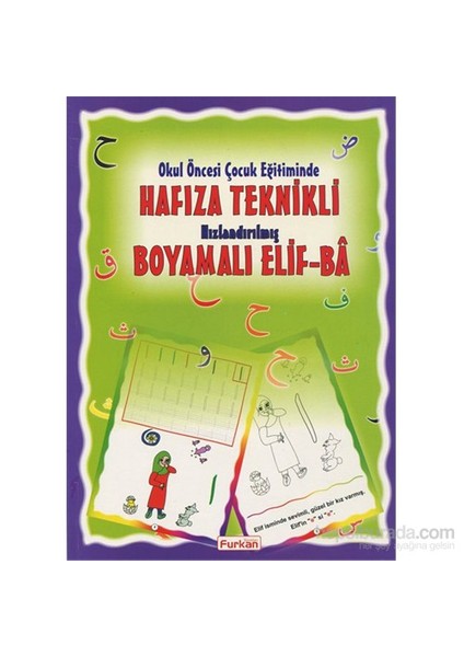 Hafıza Teknikli Boyamalı Elif-Ba - Meryem Koç