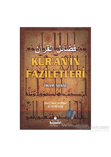 Kur''An''In Faziletleri-İmam Nesai
