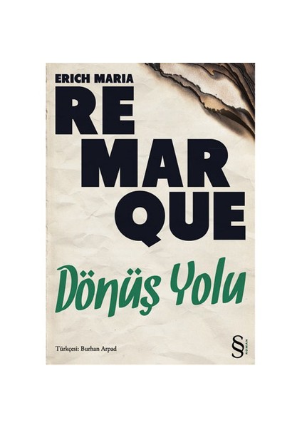 Dönüş Yolu - Erich Maria Remarque