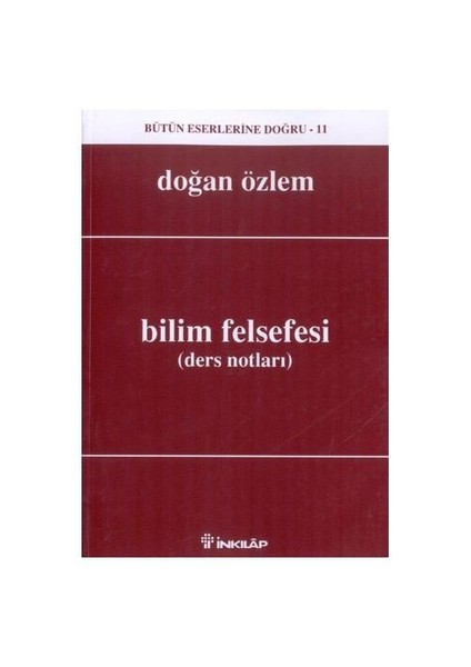 Bilim Felsefesi (ders Notları)