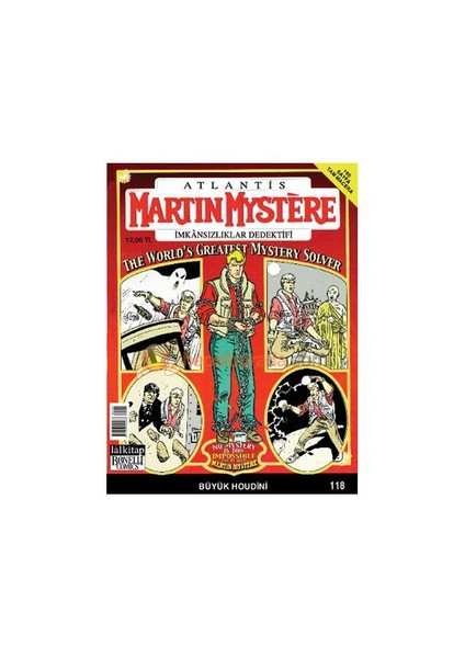 Martin Mystere İmkansızlar Dedektifi Sayı: 118 Büyük Houdini