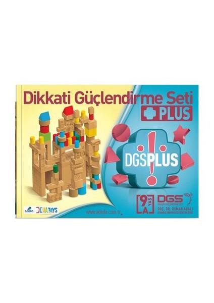 Dikkati Güçlendirme Seti Plus 9 Yaş Kitap (3 Kitap) - Osman Abalı