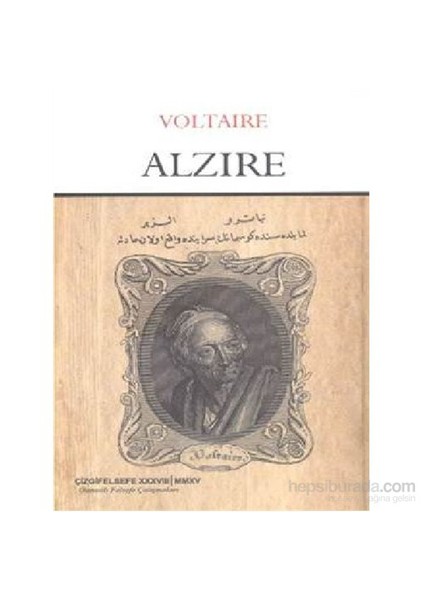 Alzire-François Marie Arouet Voltaire
