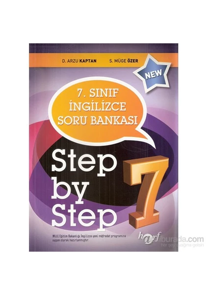 Harf Step By Step 7.Sınıf English Soru Bankası-S. Müge Özer