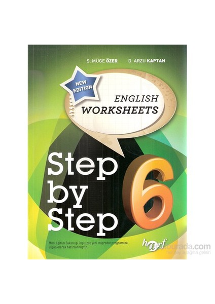 Harf Step By Step 6.Sınıf English Worksheets-S. Müge Özer