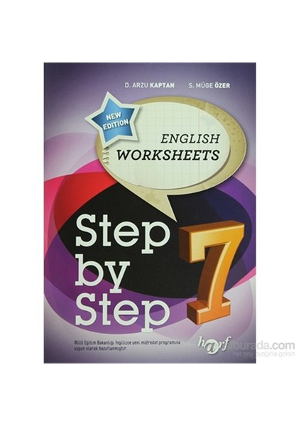 Step By Step 7: English Worksheets-S. Müge Özer