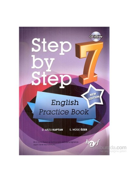 Harf Step By Step 7.Sınıf English Pratice Book Cd Inside-S. Müge Özer