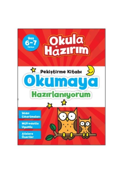 Okula Hazırım : Pekiştirme Kitabı Okumaya Hazırlanıyorum - Brenda Apsley