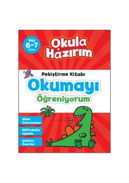 Okula Hazırım : Pekiştirme Kitabı Okumayı Öğreniyorum-Brenda Apsley