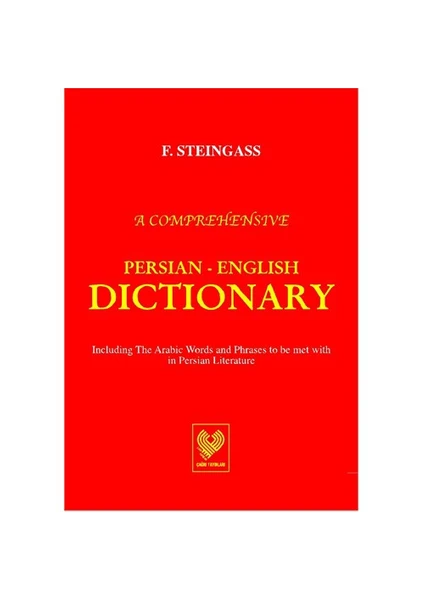 Çağrı Yayınları Persian-English Dictionary (Farsça - İngilizce) - F. Steingass