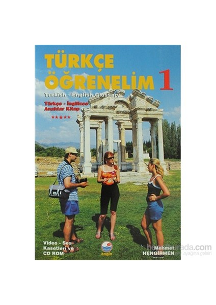 Türkçe Öğrenelim 1 - Turkish - English Glossary Türkçe - İngilizce Anahtar Kitap (Dvd Ayrıca Satılma-Mehmet Hengirmen