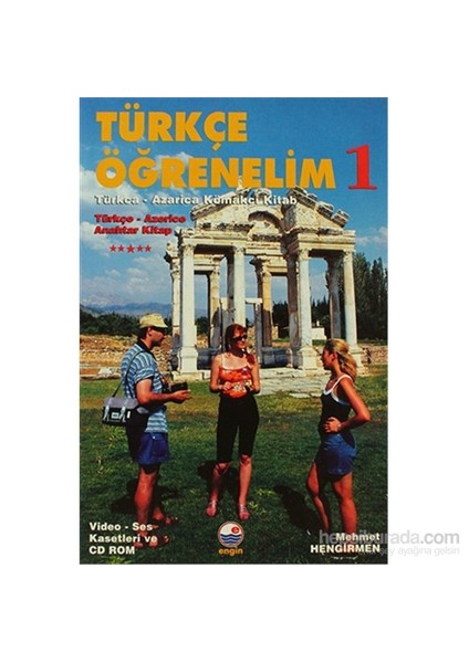 Türkçe Öğrenelim 1 Türkçe - Azerice / Türkca - Azarica Kömakci Kitab-Mehmet Hengirmen