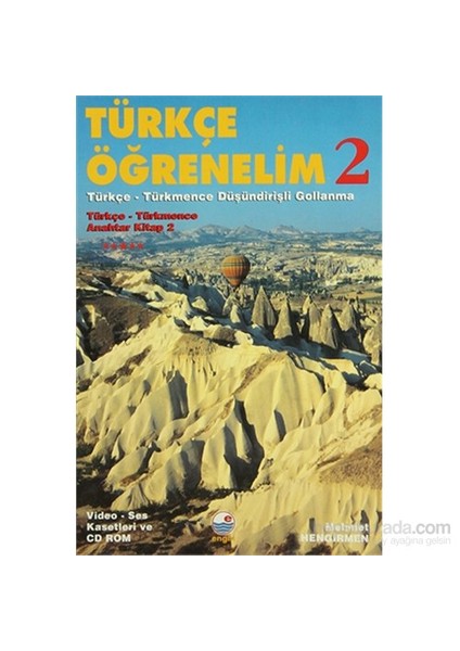 Engin Yayınevi Türkçe Öğrenelim 2: Türkçe - Türkmence - Türkçe - Türkmence Düşündirişli Gollanma-Mehmet Hengirmen