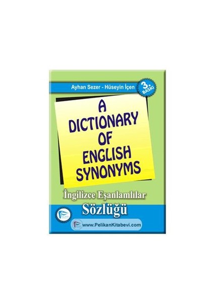 A Dictionary Of English Synonyms