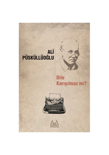 Dile Karışılmaz Mı (Dil Ve Şiir Yazıları)-Ali Püsküllüoğlu