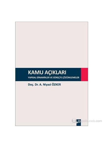 Kamu Açıkları-A. Niyazi Özker