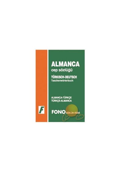 Fono Yayınları Fono Almanca / Türkçe - Türkçe / Almanca Cep Sözlüğü