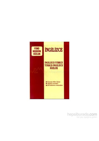 Modern Sözlük (İngilizce/Türkçe - Türkçe/İngilizce)