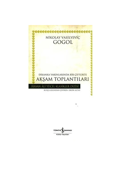 Akşam Toplantıları - Nikolay Vasilyeviç Gogol