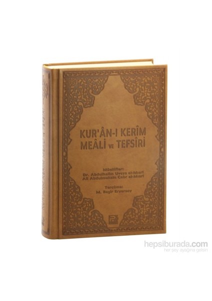 Kur’An-I Kerim Meali Ve Tefsiri (Orta Boy) - Abdulhalim Uveys el-Mısri