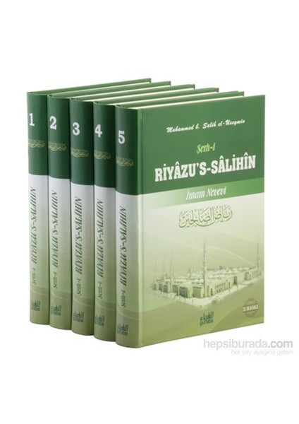 Şerh-i Riyazu’s Salihin Tercümesi (5 Cilt) - Ebu Zekeriyya Muhyiddin Bin Şeref En-Nevevi Ed-Dimeşki