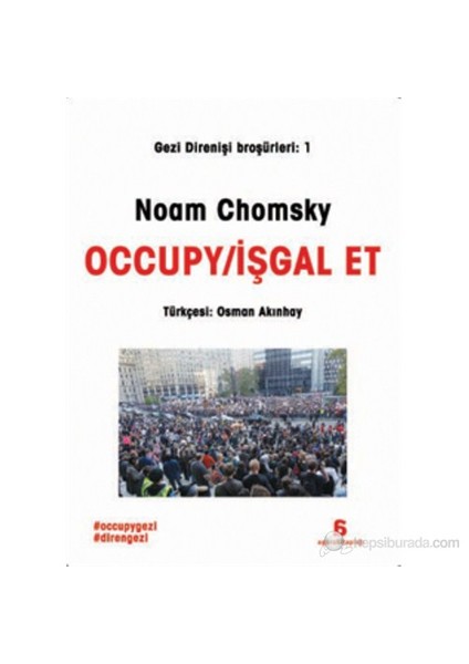 Occupy-İşgal Et-Noam Chomsky