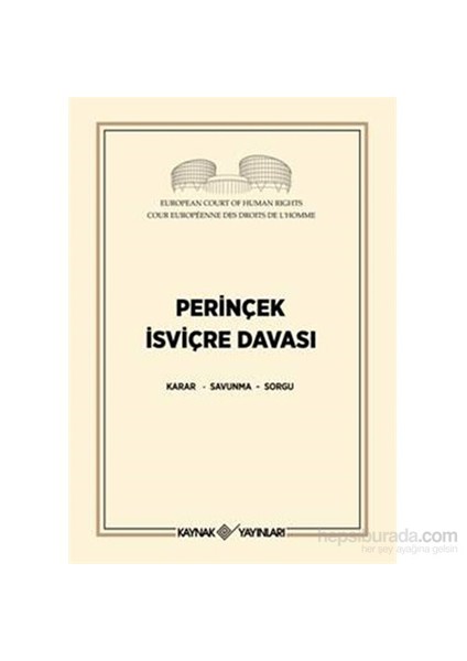 Perinçek İsviçre Davası