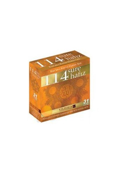 Kuran-ı Kerim Hatim Seti - 114 Sure + 114 Hafız - 31 Vcd