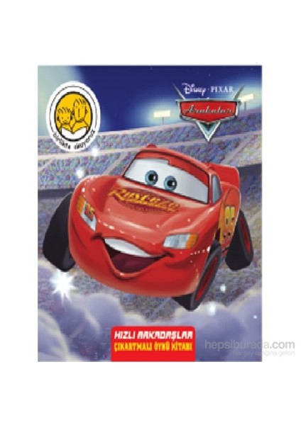 Disney Arabalar Hızlı Arkadaşlar Çıkartmalı Öykü